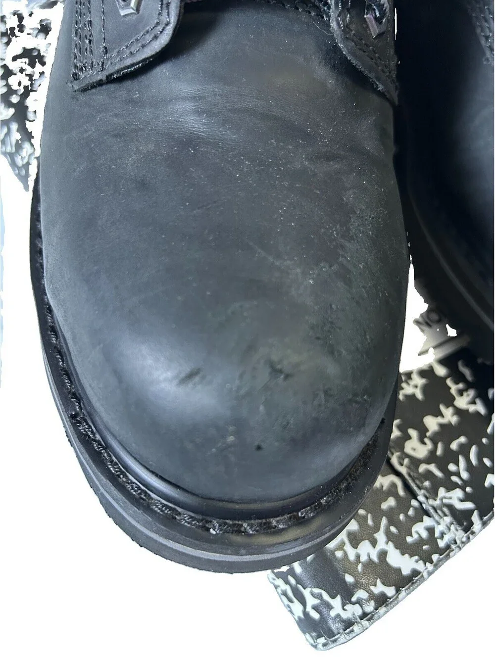 Timberland Men's 6 Inch Premium Waterproof Boots Black Nubuck Men’s Size 10.5